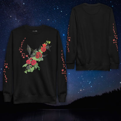 Rose garden, Unisex Premium Sweatshirt