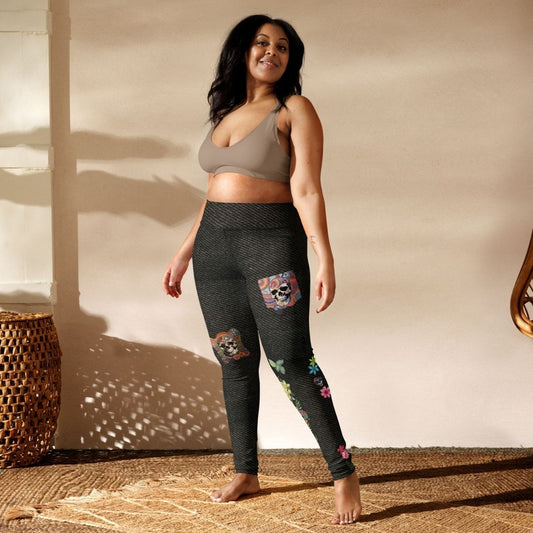 Yoga Leggings "With a hippie touch"