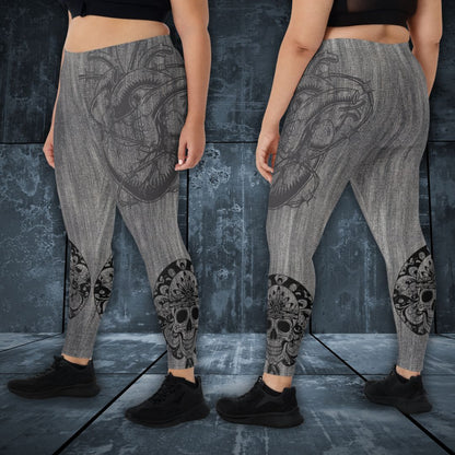 Leggings with attitude Heart attack