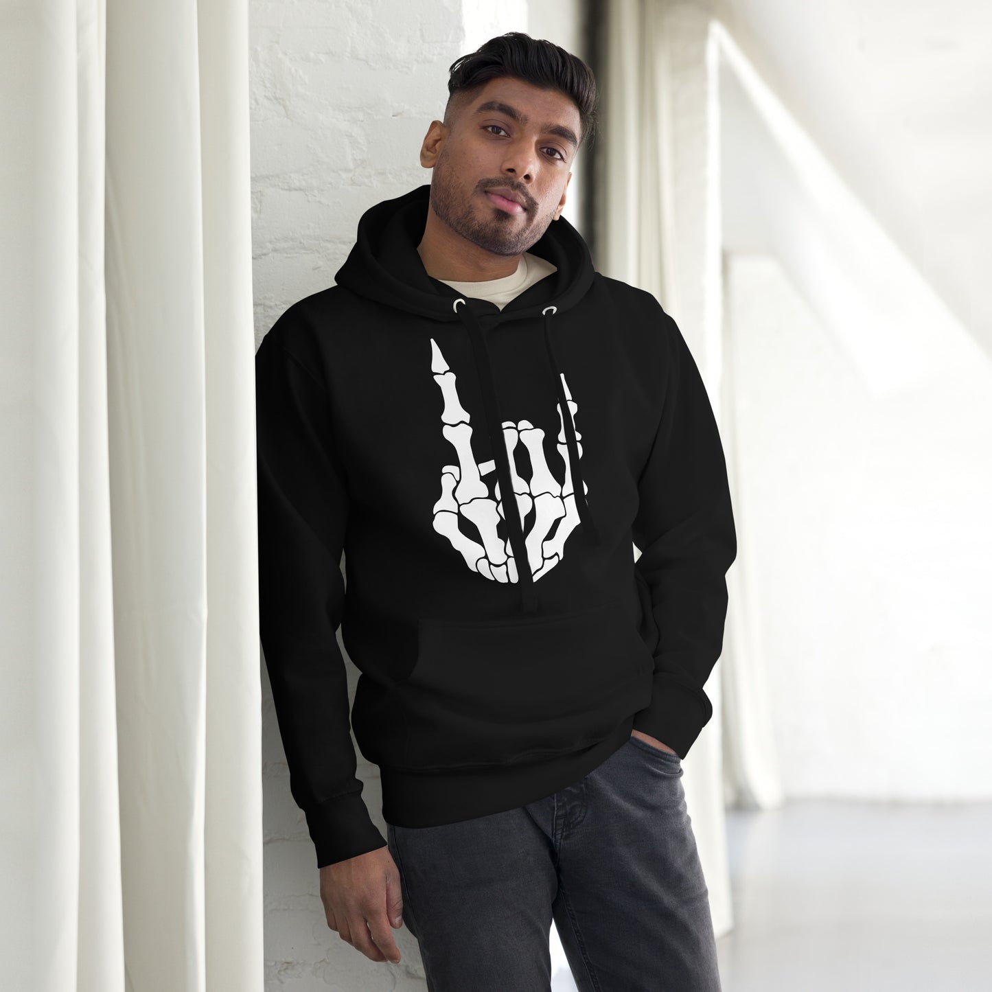 Skeleton Hand Unisex Hoodie